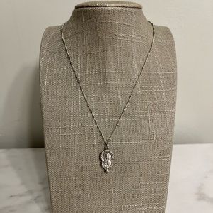 Virgin Saints & Angels Silver Guadalupe Necklace